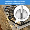 Upgrade 7733P410-60 Surface Burner Knobs Compatible with May-tag/Jenn-Air/Kitchen-Aid/Whirlpool Gas Cooktop