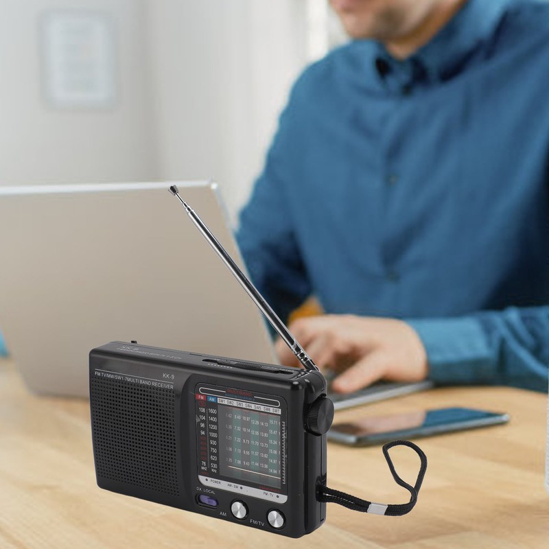 Portable Multi Band Radio FM MW SW Multifunction Built in