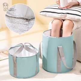 Portable Foldable Foot Spa Basin for Fatigue Relief Healing Large