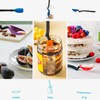 Dreamfarm Mini Supoon Non-Stick Sit-Up Silicone Scraping Cooking Spoon, Jar