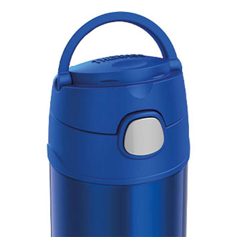 Thermos Unisex Youth Funtainer Insulated Water Bottle, Navy, 0.35 Litre