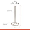 Spectrum 41078 Diversifies Designs Paper Towel Holder, 2 Ounce, 1