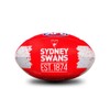 Sherrin AFL Sydney Swans Song Football, Size 2