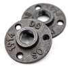 Bores Heating Threaded Flange Pipe Flange Flange Malleable Cast Iron