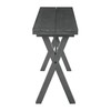 OSP Home Furnishings McKayla Flip-Top Expanding Desk to Dining Table,