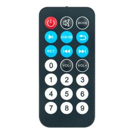 VINABTY QX15PA QX12PA Remote Control Replacement Suitable for QTX QX15PA QX12PA Plus Portable PA Speaker System