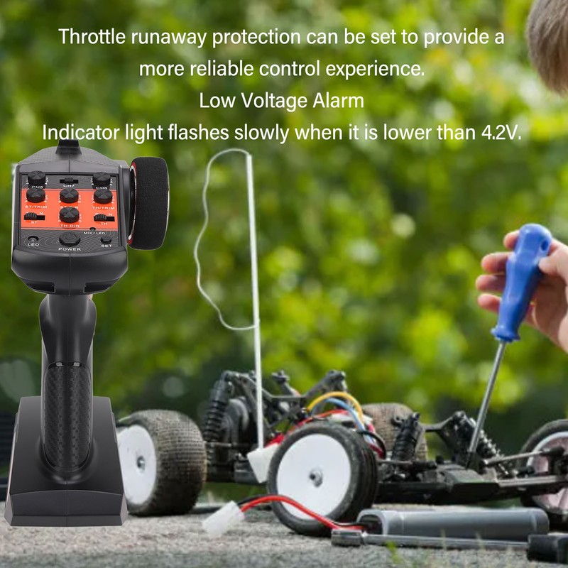 Remote Controller 7CH 2.4GHz with Receiver Radio Remote Control Transmitter