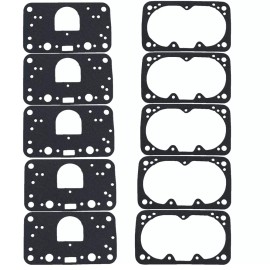 Quick Fuel Technology Fuel Bowl Gaskets, Black Non-Stick, Fit Holley 2300/4150/4160
