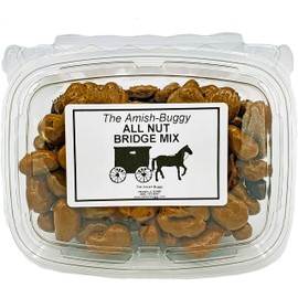 Packaged Premium Candy - 2 Pack (Dark and Milk Chocolate All Nut Bridge Mix (12 oz.)