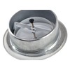 Steinberg14 Round 125 mm Disc Valve Exhaust Air Anemostat Metal
