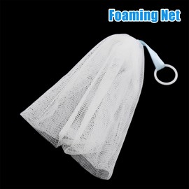 A ABSOPRO Facial Cleansing Washing Simple Bubble Maker Foam Net PE White