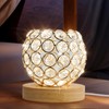FuoiCorn Decorative Crystal Mood Table Lamp for Bedroom - 3