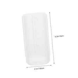 BUGUUYO 2pcs Adjustable Makeup Brush Holder Organizer Lid Compact Desk Storage for Beauty Tools Grooming Utensils and Stationery Keep Your Vanity Tidy and Organized