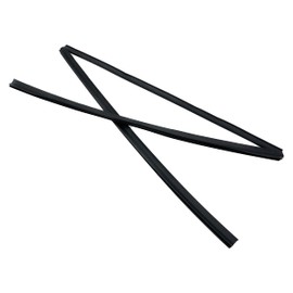 Whole Parts Cabinet Seal Flange (Black color) for Whirlpool Part# W10864081 - Replacement & Compatible with Some Estate, Inglis, Jenn Air, Kenmore, Kitchen Aid, Roper and Whirlpool Dishwashers