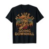 My Life Is Going Downhill Snowboard Gift Winter Snowboarding T-Shirt