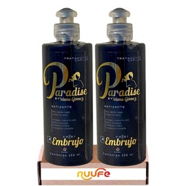 Matizantes Paradise Embrujo By Manuela Gomez (2 Pack) Matizantes Embrujo Color negro By Manuela Gomez, Matizantes para el cabello, Matizante Embrujo Color negro