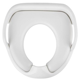 Potty Training Seat, with Non‑Slip Handle White Kid Toilet Seat, Anti‑Splash Urine Soft for Potty Training Protect Kids Kid Children(White)