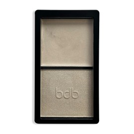 bdb Cream & Powder Duo - Smooth Cream Formula, Pop of Powder for Luminosity, Compact, Highlighter