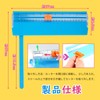 PureSino Paper Cutter, Small Size A4, Slide Cutter, Two-Way Cardboard,