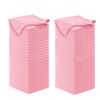 USANOOKS USANOOKS Microfiber Cleaning Cloth Light Pink - 100 Pcs