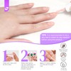 Gelike ec Nail Hardener Growth Nail Groove Filler: Repair for