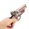 Funny Gun Shape Windproof Metal Flame Gas Butane Lighter Gift