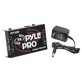 NEW Pyle PP999 Ultra Compact Phono Turntable Preamp Converts Phono to Line Level