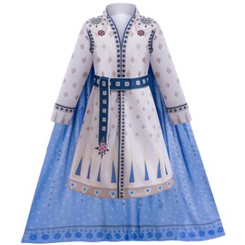 Houtclort Wish Asha Costume Girls Princess Dress Cosplay Outfits with Accessories Dahlia King Costume Kids Dress Up Christmas Party