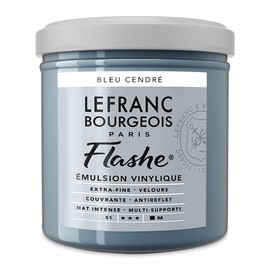Lefranc & Bourgeois - Flashe Matte Artist's Color - 125ml Jar - Blue Ash