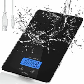 Kitchen KOIOS Digital Kitchen Scale Food Ounces and Gram for Cooking Baking Rechargeable