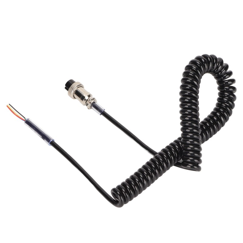 Radio Microphone Cable Replacement Female Hand Mic Cord with Prewired
