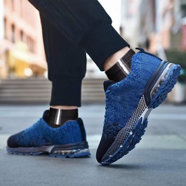 GiveGift Men's Black Ankle Bamboo Socks Breathable Thin Mid Crew Socks Quarter Casual Mens Socks for Men 9-11, 10 Pairs