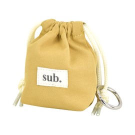 PN PCB-30712 Small Drawstring Pouch, Yellow