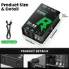 Direct Box with Dual 1/4” High-Impedance Stereo Inputs Di Boxes