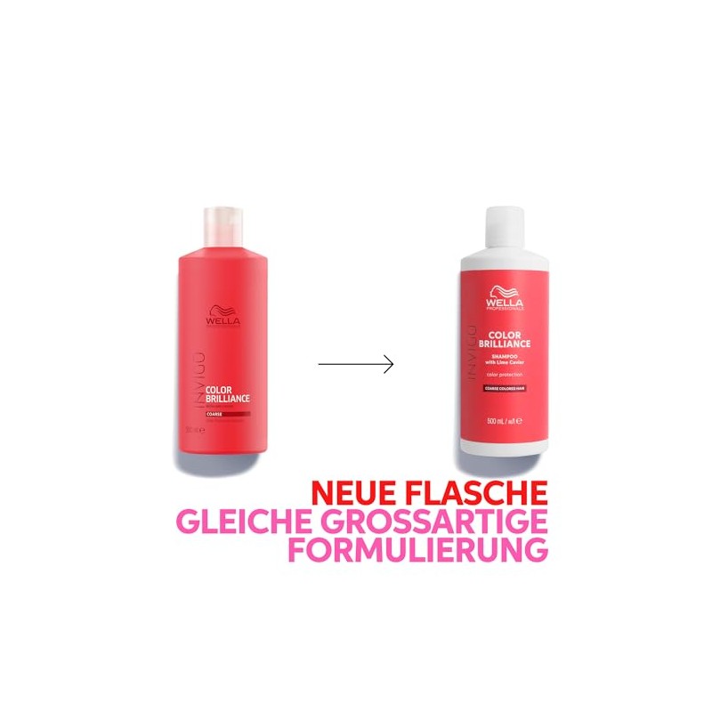 Wella Professionals Invigo Color Brilliance Shampoo Coarse - Wella Colour