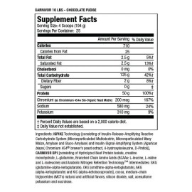 Suplemento en polvo MuscleMeds Proteínas sabor chocolate fudge x 4.53kg