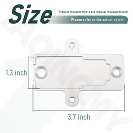 57824279 13577429 Sensor Mount/Bracket Compatible with GM Billet Flex Fuel Sensor Moun, Includes Screws, Product Material Aluminum