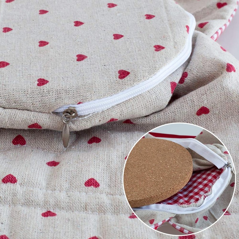 HIGHAWK Set of 2 Tea Cozy Teapot Covers Thermal Dustproof