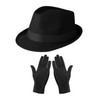 EHDWXVZM 1 x Men's Hat, 1 Pair of Finger Guards,