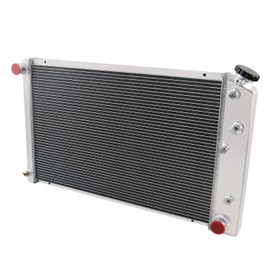 Cubauto Radiators - 3 Row Radiators Compatible For 1978-1987 Chevy Monte Carlo/Camaro/Impala (Radiator)