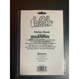 MGA Entertainment LOL SURPRISE! STICKER BOOK OVER 300+ STICKERS! INCLUDES PUFFY STICKERS! NEW!
