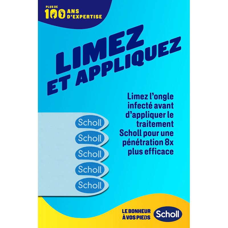 Scholl – 2-in-1-Lösung für beschädigte Nägel, von Mycoses
