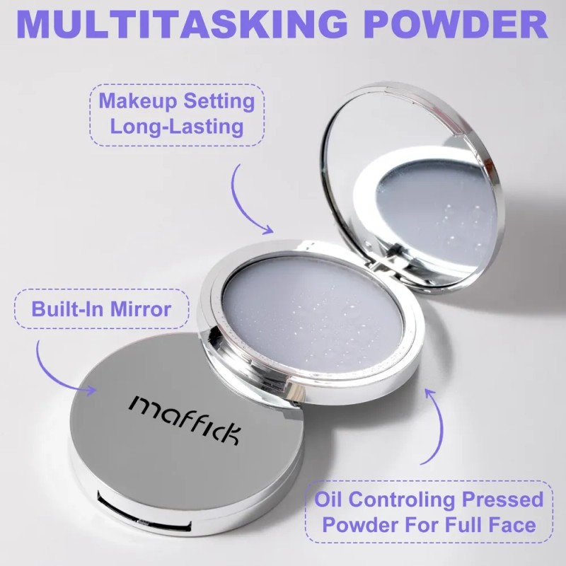 V Base De Maquillaje Líquida Y Polvo Compacto Facial A