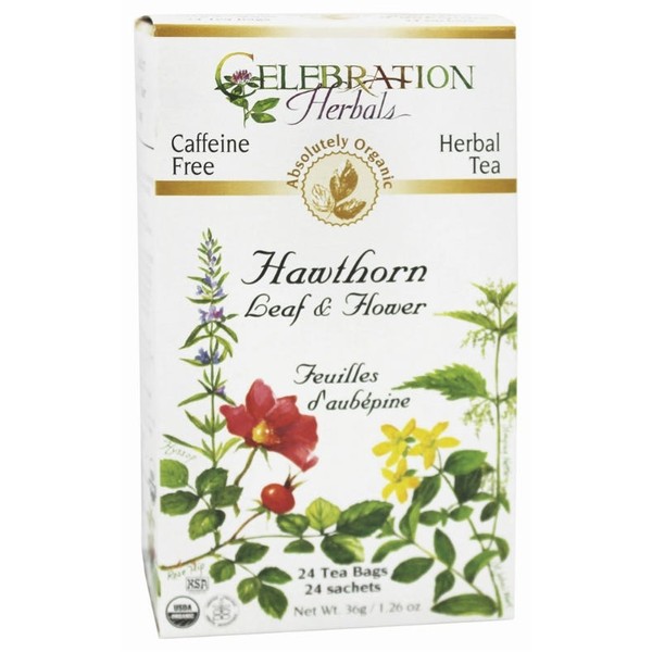 Celebration Herbals Hawthorn Leaf 24 Tea Bags