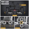 Ouffun Car Fan for Backseat, USB Powered Dual Head Car