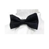 HISUNBEN Men's Solid Color Pre-tied Bow Tie Adjustable Tuxedo Two