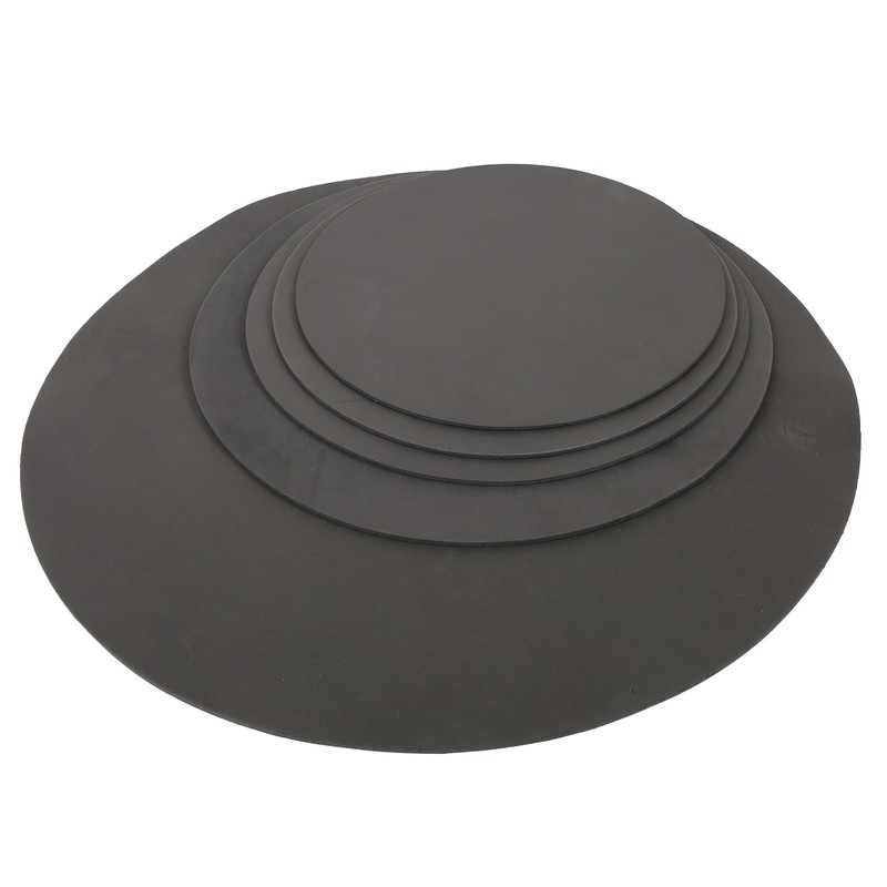 10Pcs Drum Mute Pad Volume Reduction Rubber Practice Silencer Mat