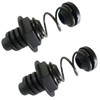 2pcs Trunk Deck Spring Support with Rubber Shock absorbers Fit