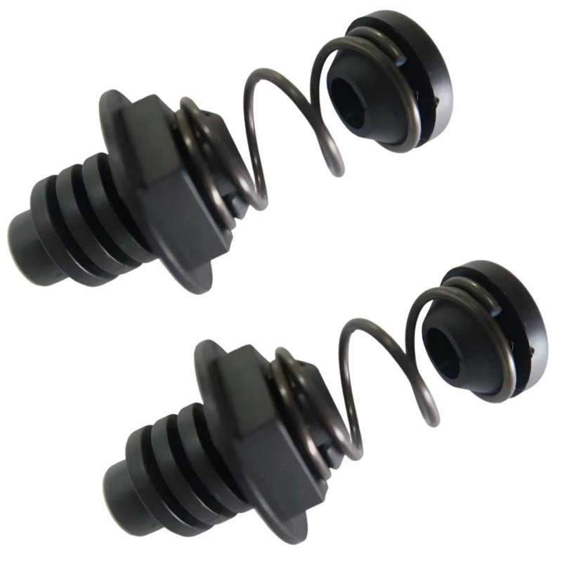 2pcs Trunk Deck Spring Support with Rubber Shock absorbers Fit