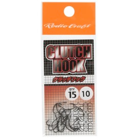 Rodiocraft Clutch Hook Thick Shaft #10, Pack of 15
